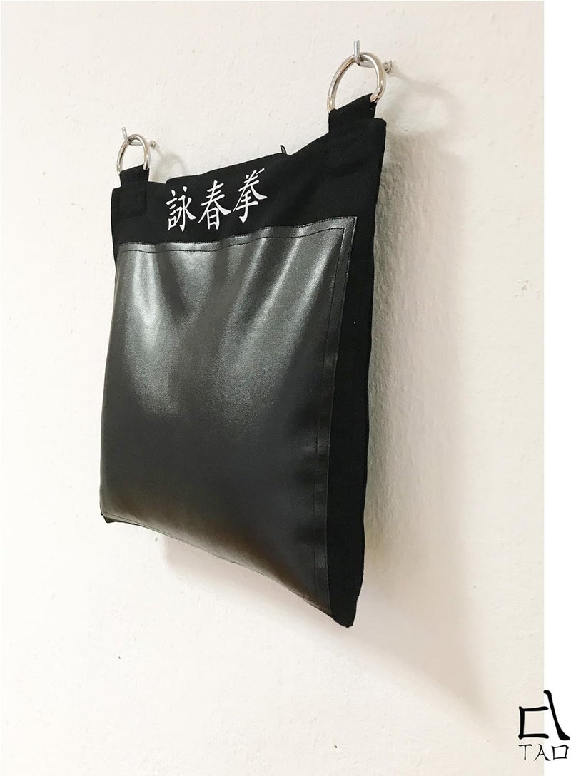TAO Wing Chun Wall Bag Strike Target 1 Section Kung fu Canvas and PU Leather (unfilled) - Image 4